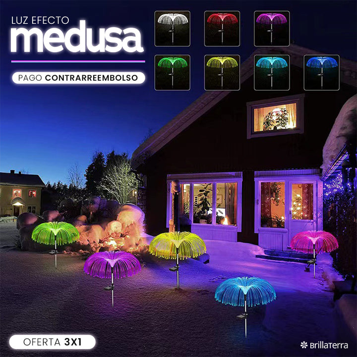 Luz Solar Efecto Medusa