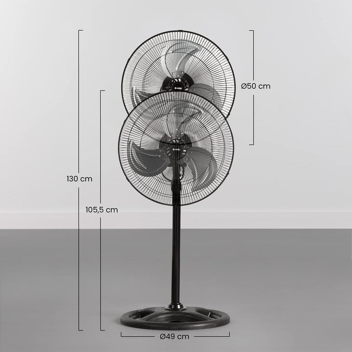 VENTILADOR DE PIE 18"
